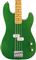 Fender Aerodyne Special Precision Bass Maple Speed Green Metallic w/Bag Front View